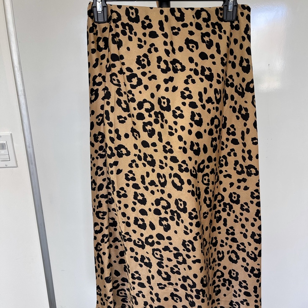 Maxi Skirt - Cheetah Print